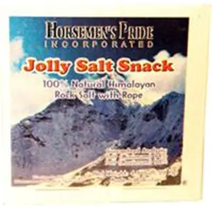 212 MAIN Jolly Himalayan Salt Snack on a Rope for Horses, High-Density Long-Lasting Pet Feeding Tool with Mineral Boost, Pink