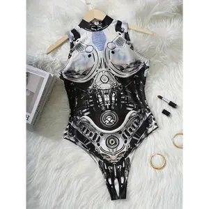 Design Sleeveless Role Playing Costume, Sexy Lingerie and Underwear for Women Halloween Fabric Womenswear Comfort