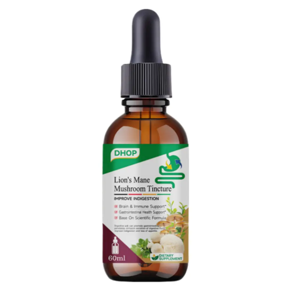 DHOP Lion's Mane Mushroom Drops - Brain & Memory Support