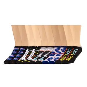 NASA Novelty Low-Cut Unisex Ankle Socks | 5 Pairs