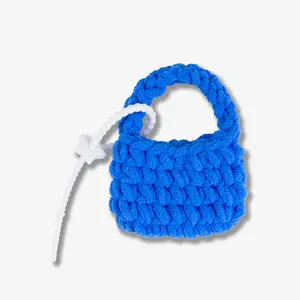 Knit Earbud / AirPods® Pouch - Blue