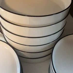 MALACASA Porcelain Dinnerware Set,Modern Dish Set for 4/6, Premium Plates and Bowls Sets, Chip and Scratch Resistant Dishware Sets Microwave Dishwasher Safe Kitchen Dishes Dining Ware Set, Series LEAH