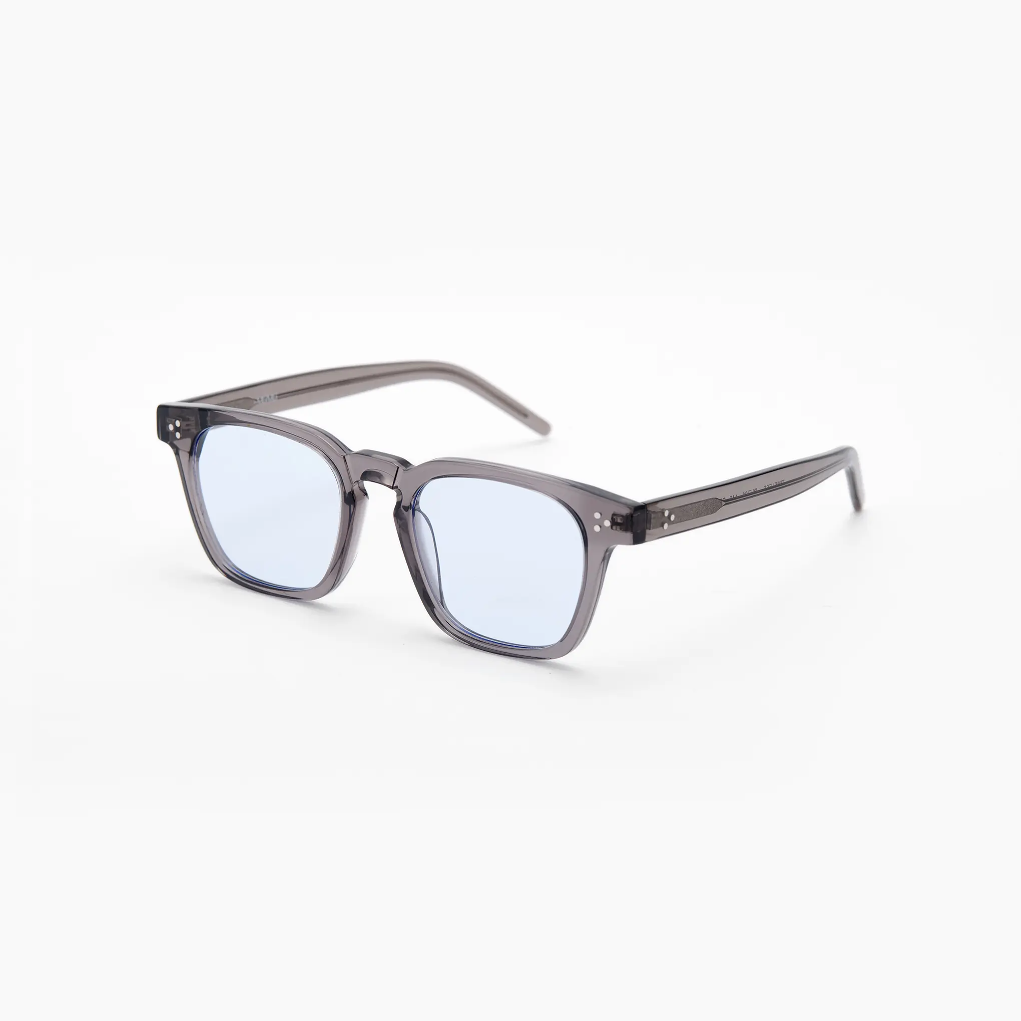 【TIMELESS】Men's Rectangular Premium Acetate Frame Sunglasses - Lightweight Durable, Nylon Lenses, UV Protection, Essential Travel Shades, Rectangular Sunglasses, Lightweight Durable Sunglasses