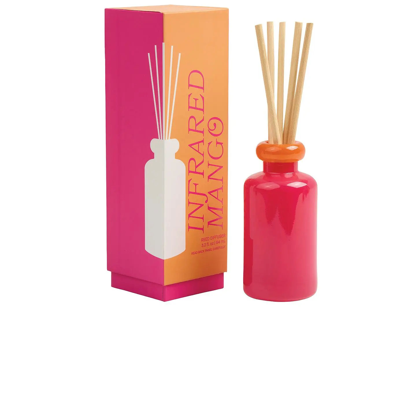 Paddywax Stack Glass Diffuser in Infrared Mango Paddywax Stack Glass Diffuser in Infrared Mango