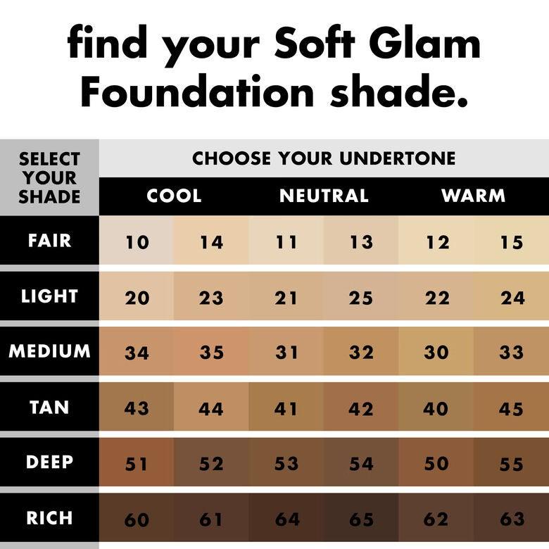 Soft Glam Satin Liquid Foundation - Medium Coverage