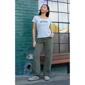 John Galt Women's Dark Gray Hilary Yoga Sweatpants