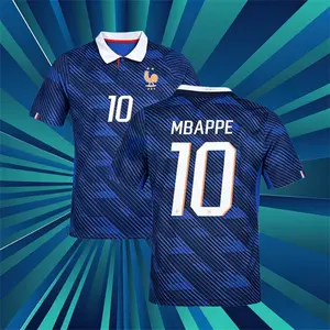 2026 France Home Mbappe No.10 Short sleeve Soccer jersey
