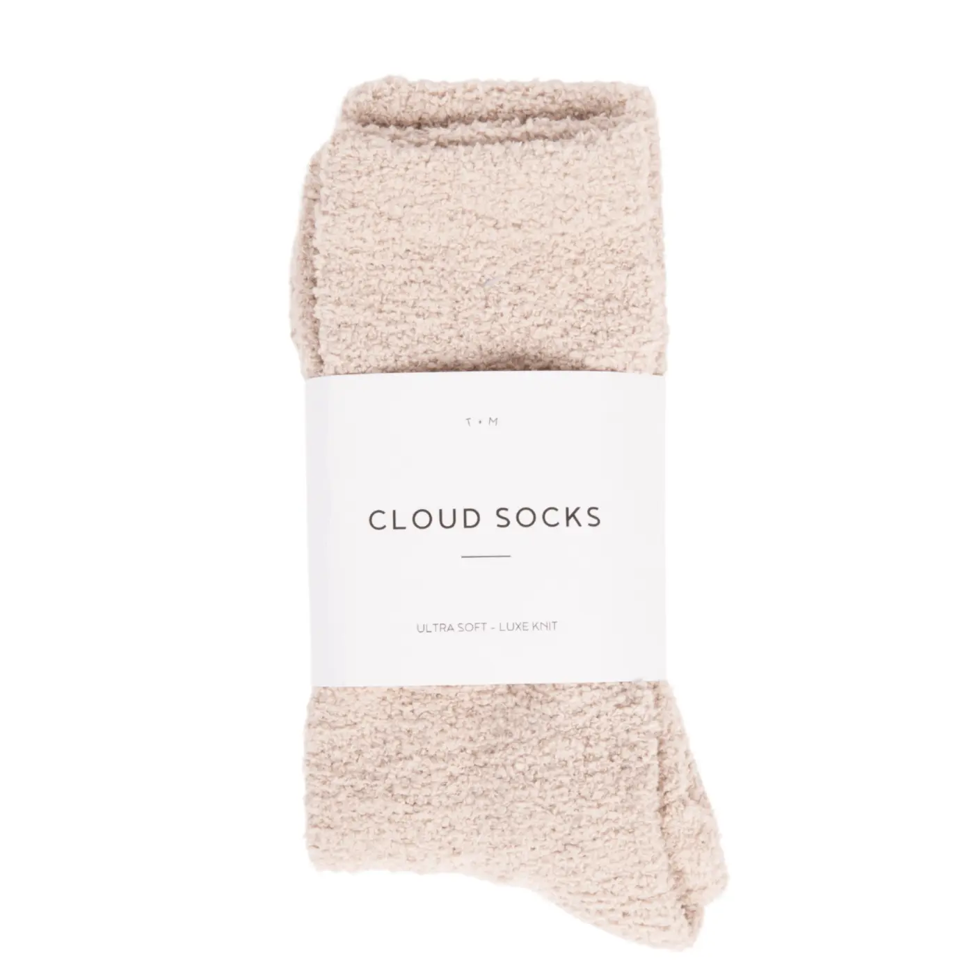 Unboxme Gifts Women's Unisex Soft Fuzzy Knit 100% Polyester Ultra-Luxe Cloud Slip-On Socks - Warm, Cozy, Modern Style Birthday Gift, Cute, Chic, Sleepwear, Modern Chic, All Seasons, Ultra-Luxury, Single Pair, Cold Wash, Minimalist