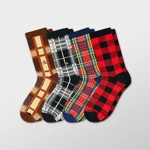Plaid  –  4 Pair Bundle