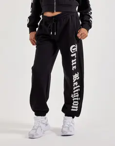 Womens True Religion Crystal Fleece Joggers