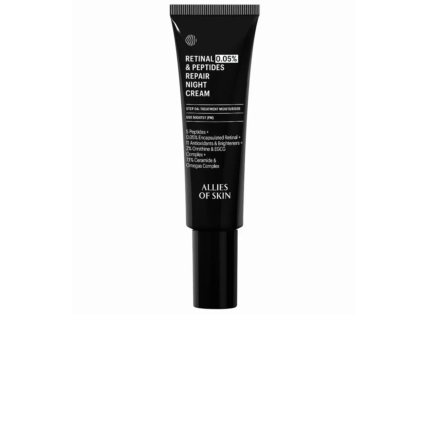 Allies of Skin 0.05% Retinal & Peptides Advanced Repair Night Cream