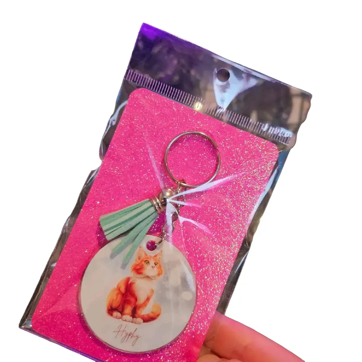 Custom Acrylic Keychain with Personalization