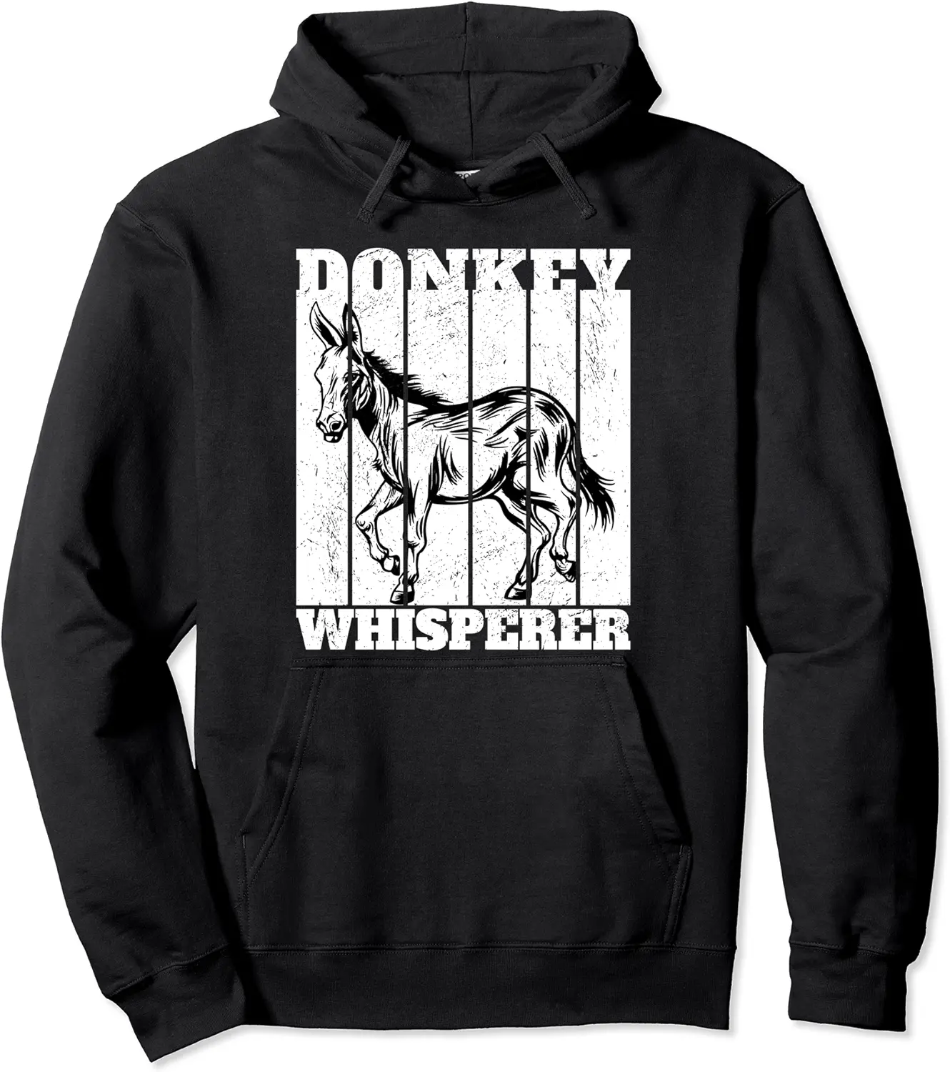 Donkey Whisperer Donkeys Burro Farmer Pullover Hoodie - Nallelycor Shop 63B09PLL442D
