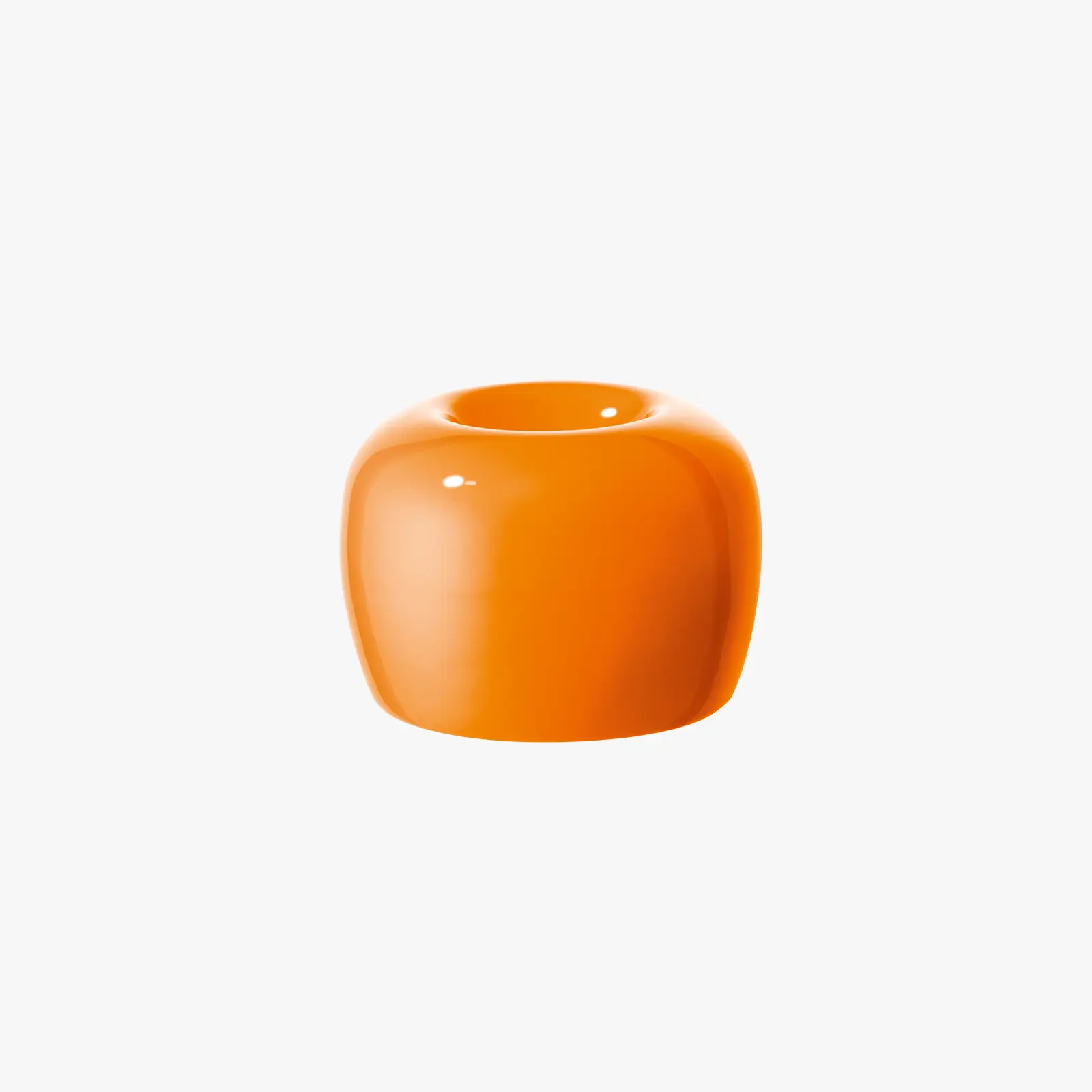 CURAPROX Toothbrush Holder Orange - Airflow & Quick Drying, Non-Slip Design, Robust Plastic, Compact & Hygienic Storage for Oral Care
