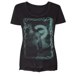 Type O Negative Peter Steele Women Tee Shirt Sparkly Ink