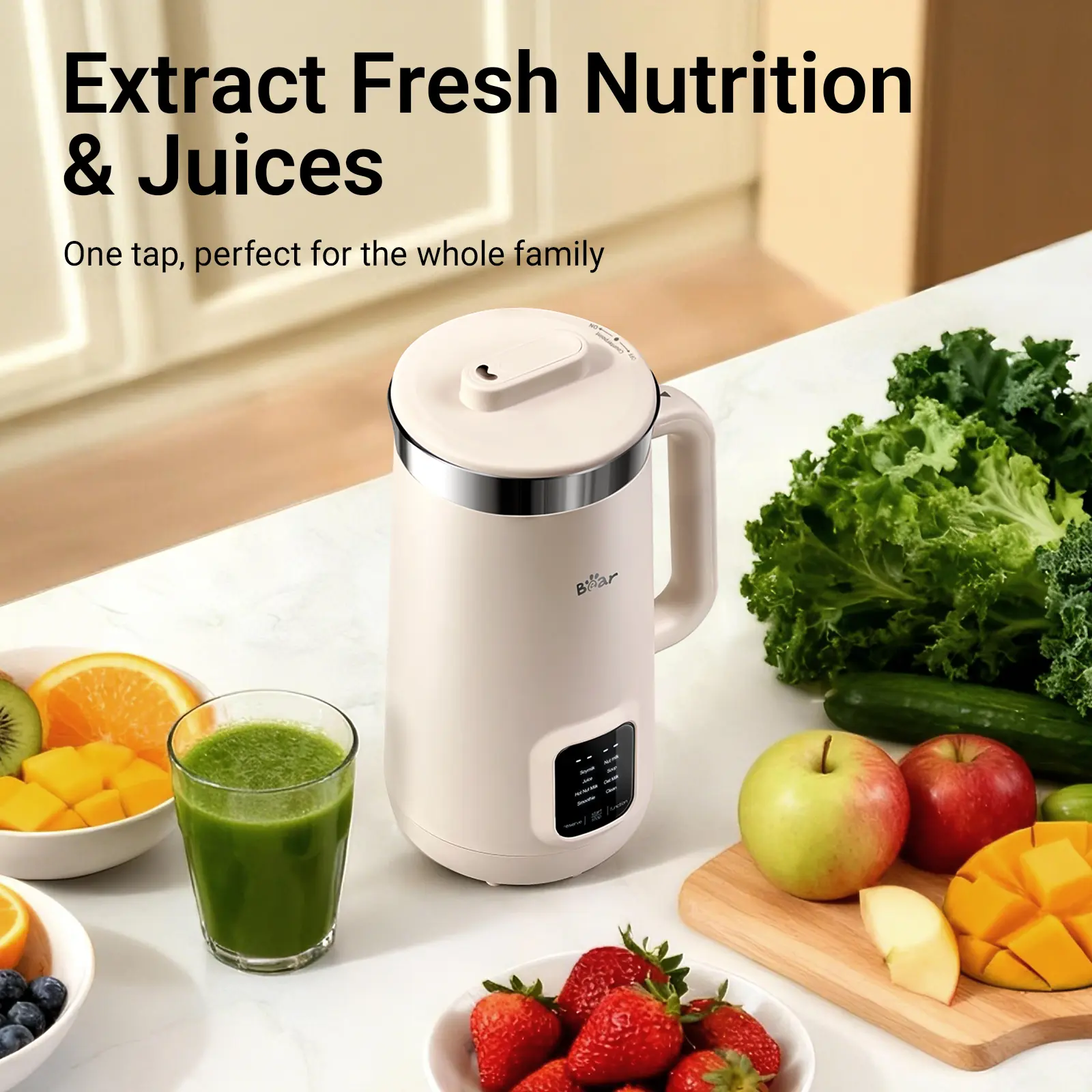 【milk様 】alo ３点セット Bear 8 in 1 Nut Milk Maker Machine, 40oz/1.2L Soy Milk Maker with Self