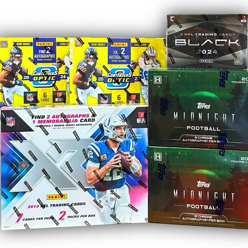 #2 Pick Your Team 2024 Football Hobby Box Card Break