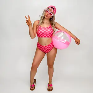 Beautiful Days Checkered Swim Set *FINAL SALE*