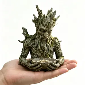 Bird Feeding Sculpture Tree Man Feeder Outdoor Hanging Bird Feeder, Unique Garden Decoration, Attracts Birds Efficiently, Unique Design