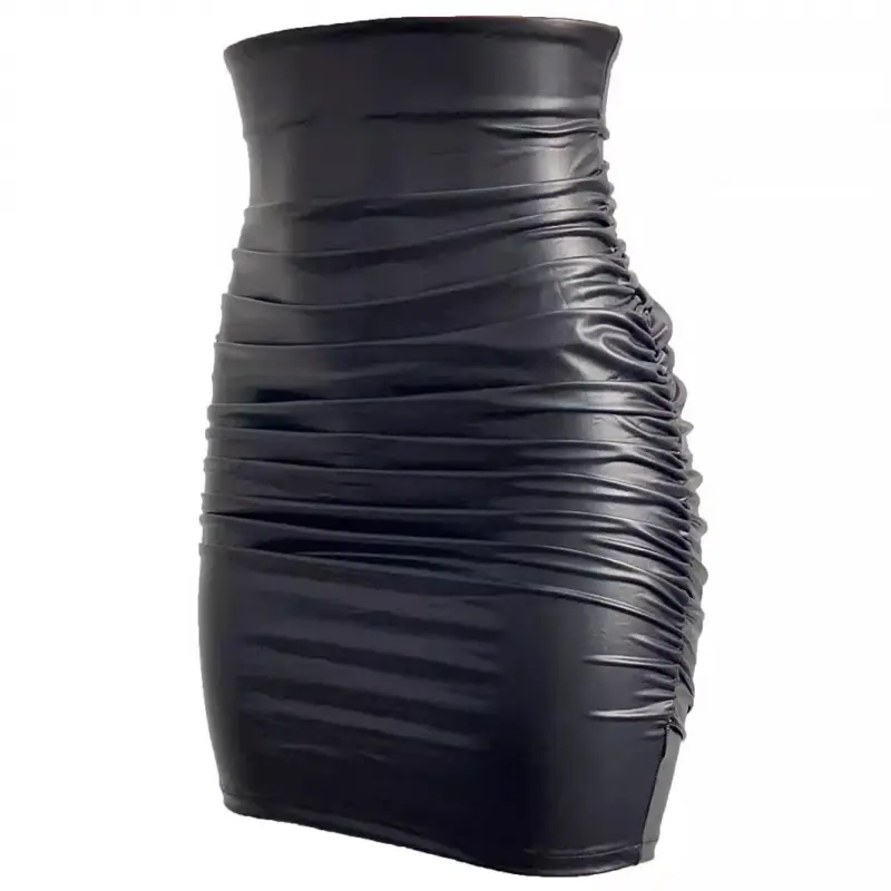 leather mini skirt - TikTok Shop
