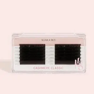 KIARA SKY LASH Cashmere Classic Lash Extensions | Black (C-0.15-11mm)