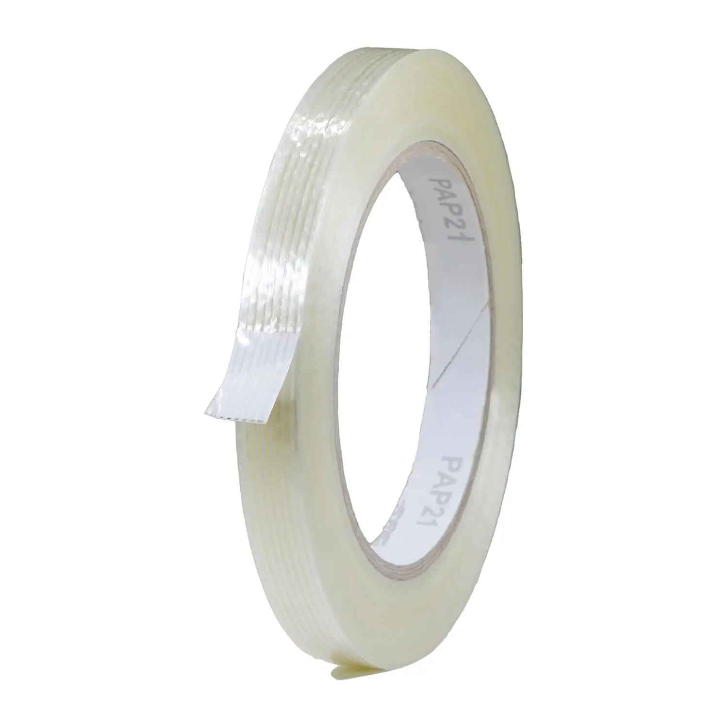 FIL-795 Mono/-Directional Fiberglass Reinforced Super Resistant Heavy Duty Commodity Grade Filament Strapping Tape: 1/2 in. Wide x 60 yds. (5.5 Mil)