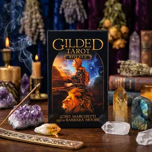 Gilded Tarot Royale: 78 Card Deck & Guidebook; Timeless Symbolism With Modern Elegance