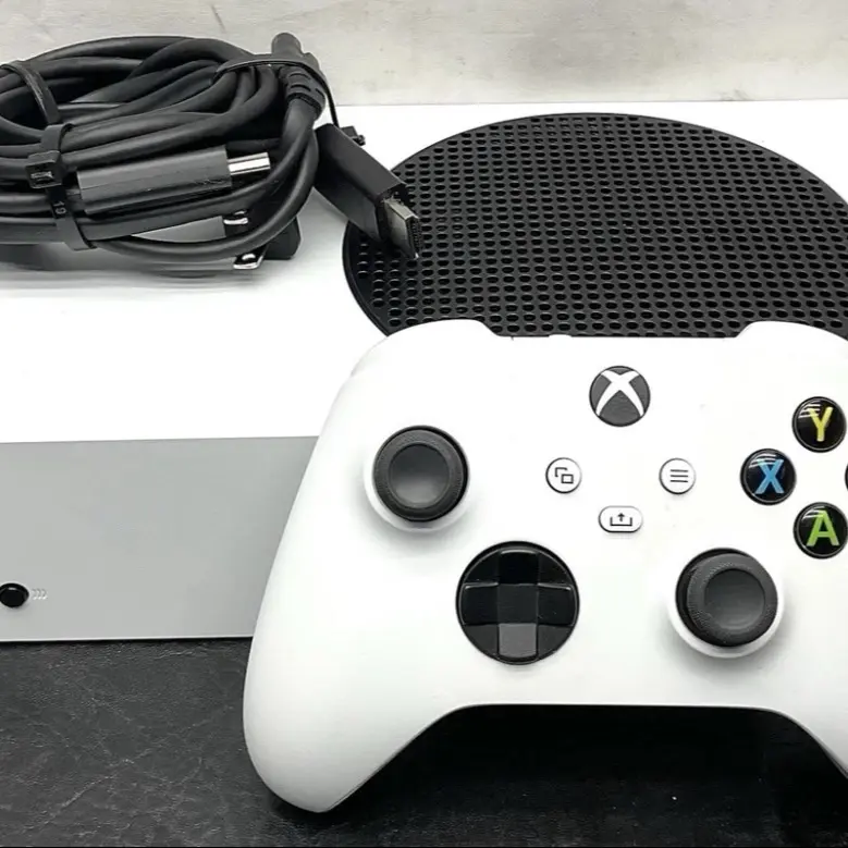 Microsoft Xbox Series S Gaming Console - 512GB, White, with Wireless Controller