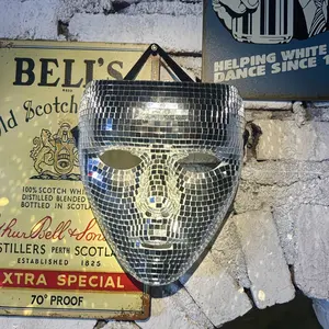 New Mosaic Mask, Ball Glitter Mask, Independence Day Festival Costume, Halloween Mask, Friday Party Mask, Home Decoration Mask