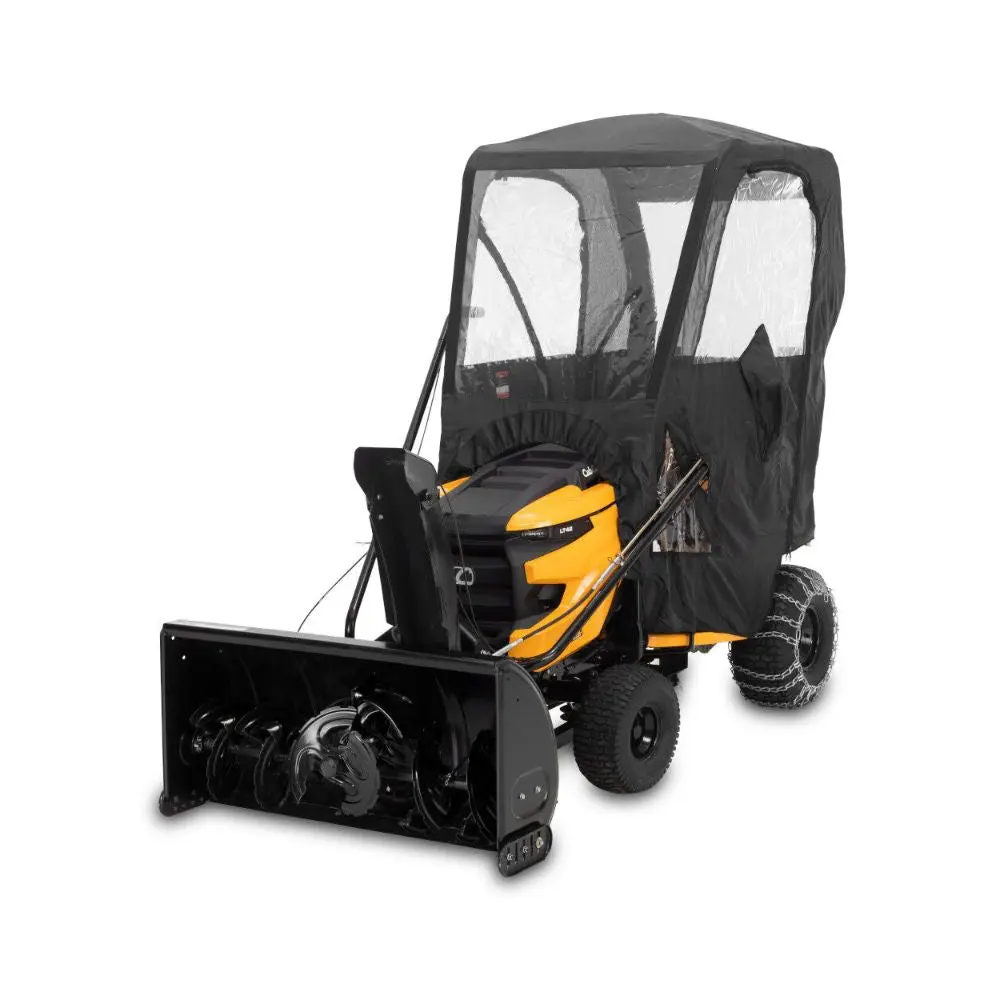Cub Cadet 42" Wide 3-Stage Tractor-Mount Snow Blower Attachment - Heavy Duty Steel, Scraper Blade, Adjustable Skid Shoes, Steel Chute, XT1/XT2 Fit (XT1/XT2 Enduro Series), 19B40024OEM, Pavement Safe, 3 Stage Technology, Ideal for Large Areas, Cub Cadet Xt