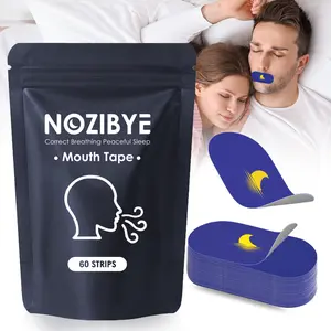 Nozibye Sleep Mouth Tape Strips, Gentle Lip Tape for Nighttime Use, Skin-Friendly Adhesive, Supports Closed-Mouth Sleep Routine