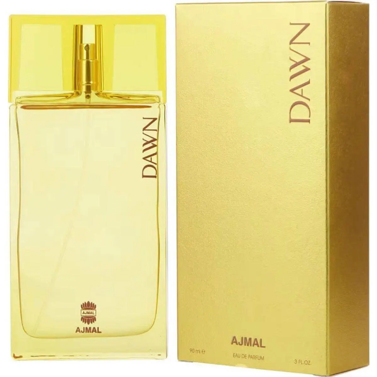 Ajmal Dawn Women's Eau de Parfum, an Elegant Floral Woody Fragrance with Notes of Jasmine, Rose, and Musk, 3.4 oz EDP Spray, Elegant Scent, Floral Fragrance Blend, Women's Fragrance