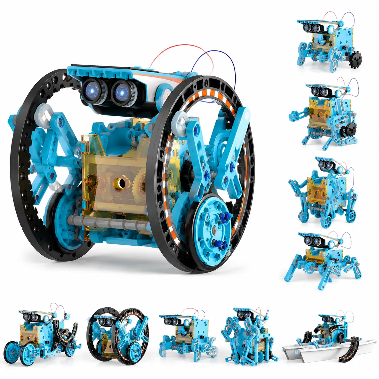 Robotic Set Toys Gift for Boys Girls 8-12 Years Old,Children's Day gifts, birthday gifts, Easter gift,12-in-1 Solar Robot Building Kit for Kids, Stem Projects for Kids Age 8-12, Educational STEM Science Toy, DIY Solar Power Building Kit