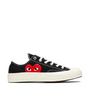 Converse Chuck Taylor All Star 70 Ox Comme des Garcons PLAY Black 150206C Mens Fashion Sneakers New