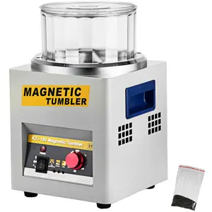 VEVOR Magnetic Tumbler,  180mm Jewelry Polisher Tumbler,2000 RPM KT-185 Jewelry Polisher Finisher with Adjustable Direction and Time for Jewelry (185mm)