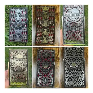 Cellphone Holster Centenario, Ramos Oro, Ramos Plata , Sol Azteca, Centenario Plata, San Judas, palenque De Oro Funda Estuche de Celular