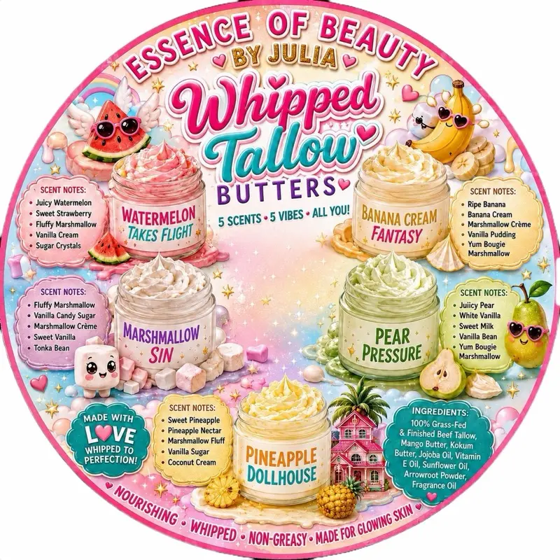 2oz Whipped Tallow Butter
