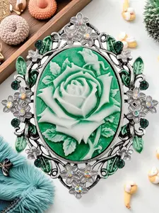Brooches For Women Vintage Large Brand Fashion For Wedding Bouquets Flower Brooch Pin Luxury Jewelry Clip Accessories