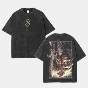 Blasphemous The Penitent One Clothes Washed Tee Game Acid Washed Lightweight TSHIRT, Gift For Gamer graphic tees Menswear men gifts Cotton Fabric t shirt