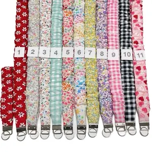 Handmade Scrunchie Lanyards Unique Design Keychain & ID Holder Gift For Teachers Everyday Accessory Collection