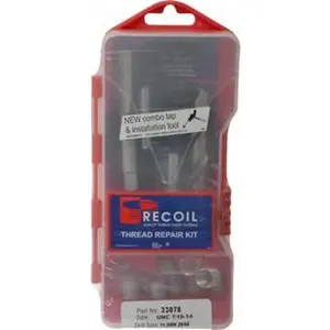 Recoil Thread Repair Kit: Free-Running 10 Pc 33078