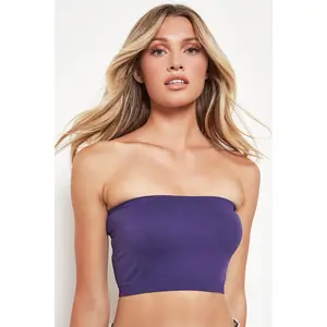 Seamless Crop Tube Top- Final Sale