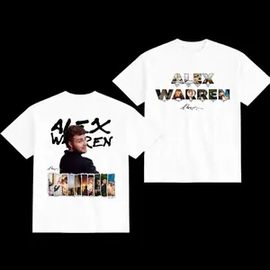 Alex Warren Music Graphic Shirt, Vintage Pop Singer Fan Tee, Concert Merch