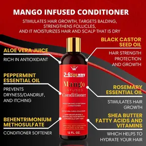Infused Mango Conditioner (12 FL OZ)  Premium Quality