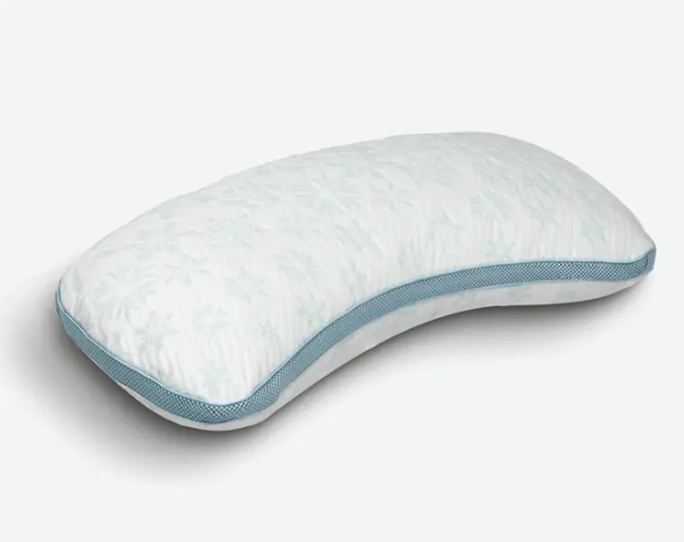 Sub-Zero Pillow - Pure Care Premium Pillow with Cooling Crescent Shredded Foam, Ideal for Comfort and Support