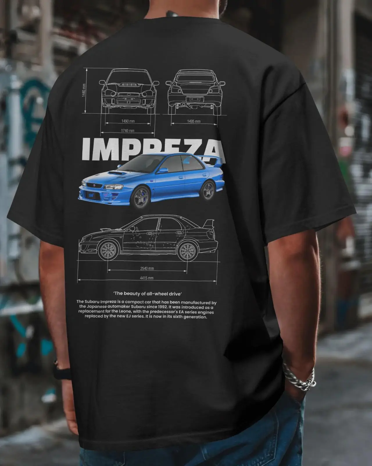 [Sale Up To 30%] Subaru WRX STI Fan Art T-Shirt JDM Rally Car Graphic Unisex Tee