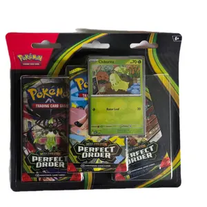 Pokemon Perfect Order 3 Pack Blister [Chikorita] 