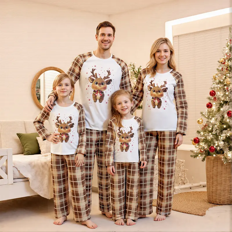 family of 3 christmas pjs - TikTok Shop