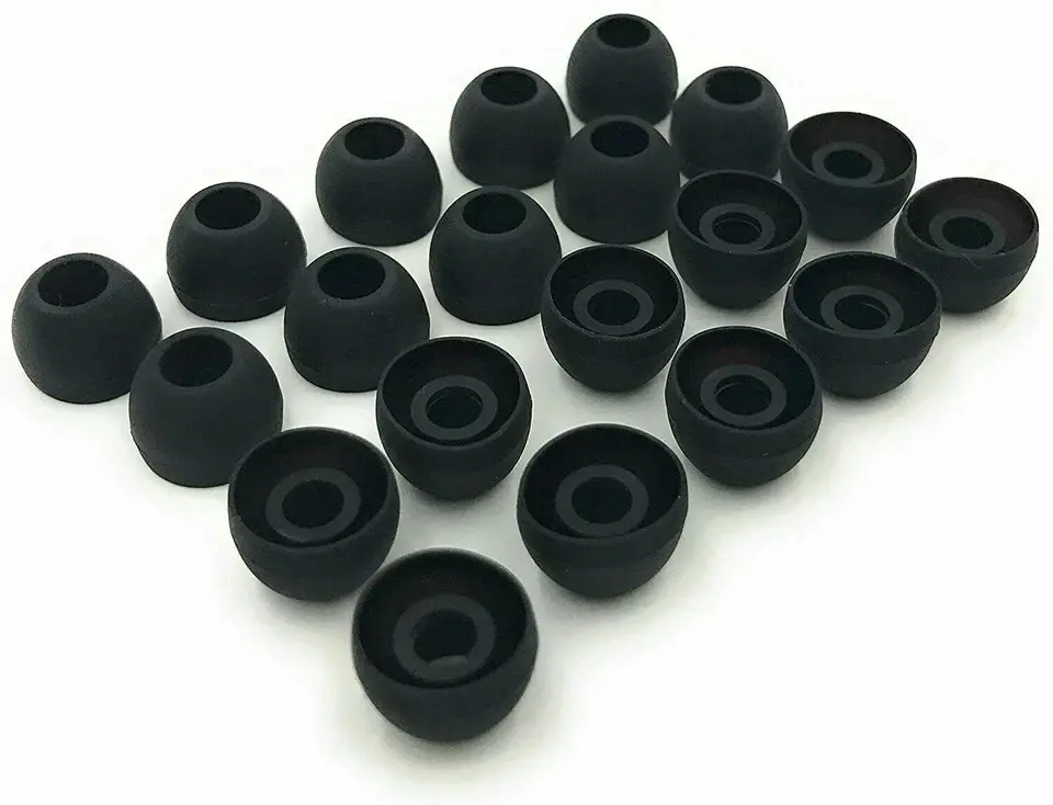 20 Pcs Universal Premium Ear Tips Silicone Replacement Earbud Earbuds 20 Pcs Universal Premium Ear Tips Silicone Replacement Earbud Earbuds