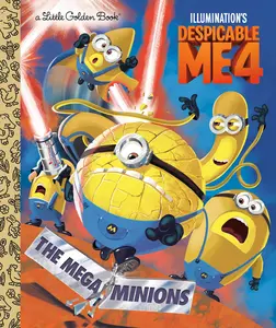USED-The Mega-Minions (Despicable Me 4) by Golden Books (Hardcover)